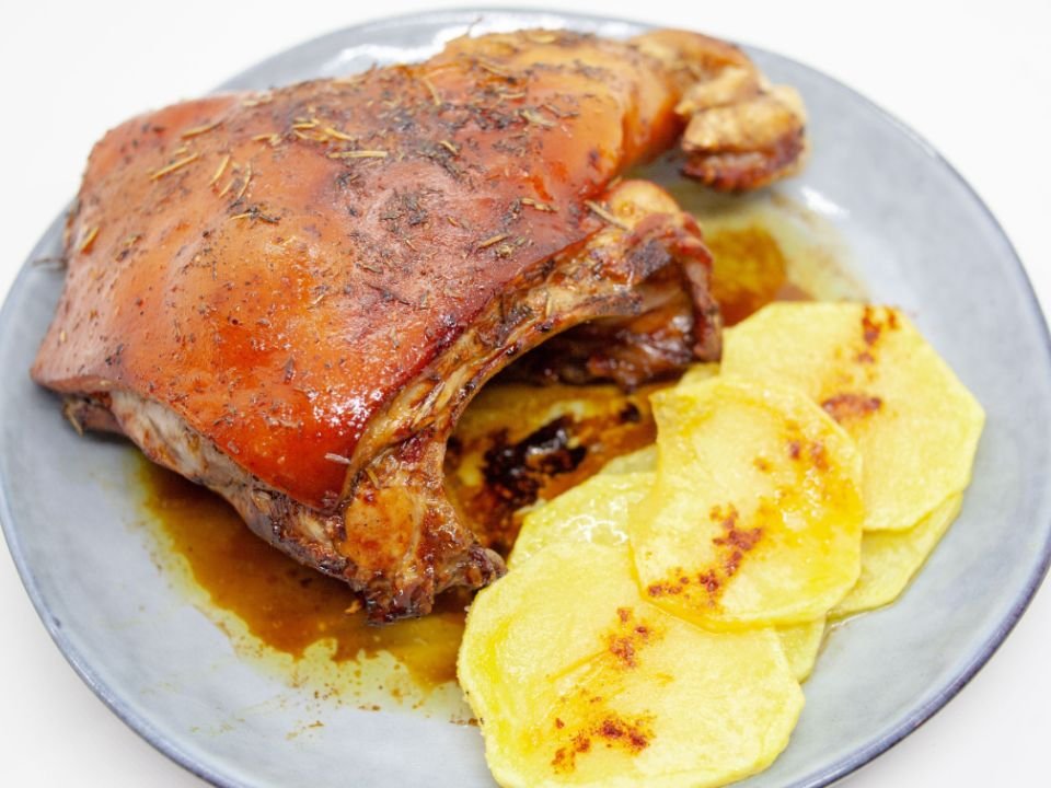 Maialino Sardo con Patate arrosto